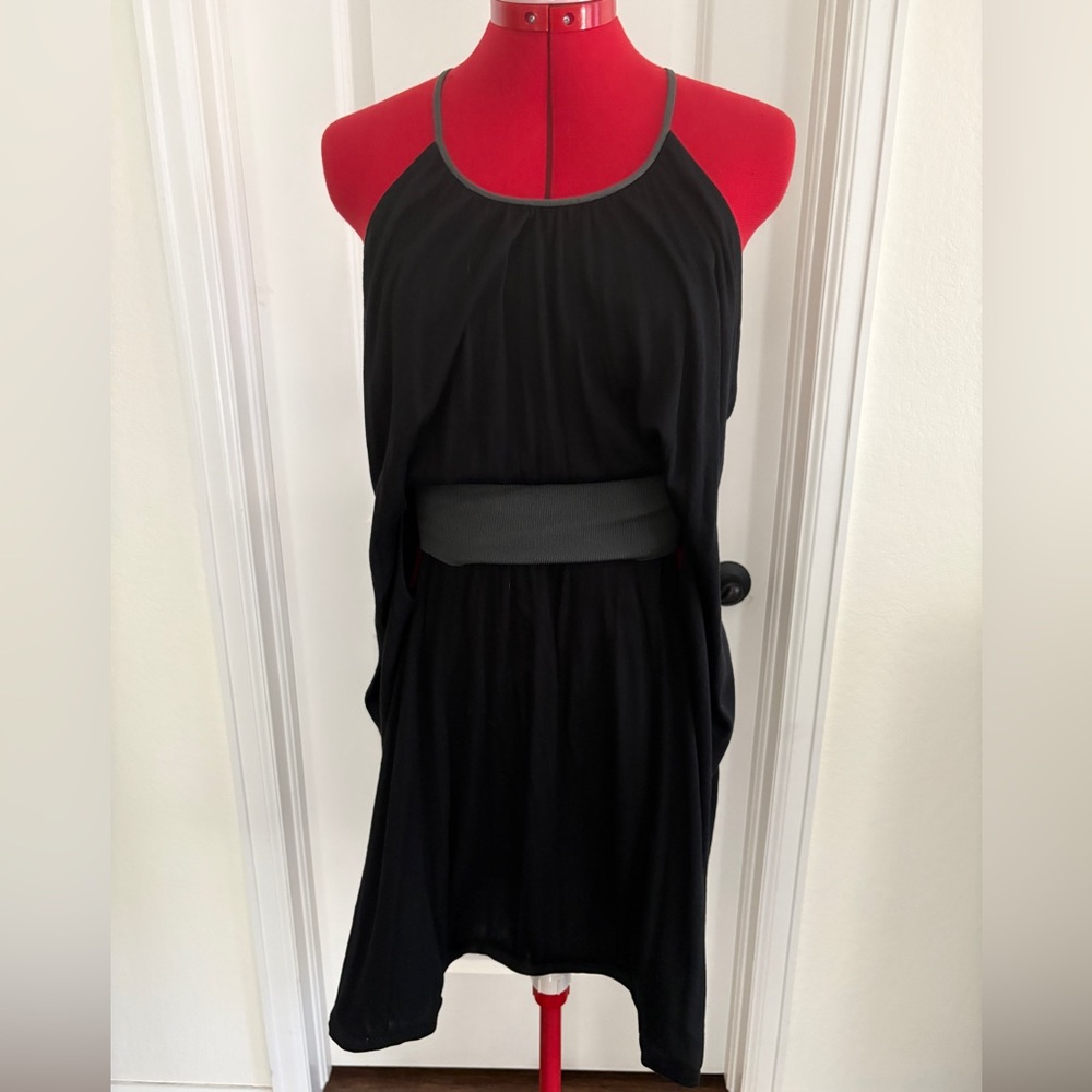 Balenciaga Black and Grey Resort Dress